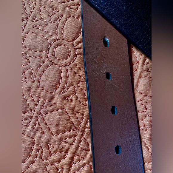 🧿NWT ORIGINAL PENGUIN Full Grain Cowhide Leather Black Dress Belt🧿#PENGUIN - Picture 8 of 14